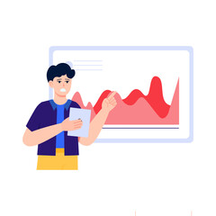 Half Body Presentation Speaker 1