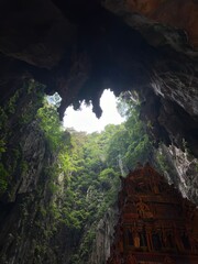 Temple inside a cave