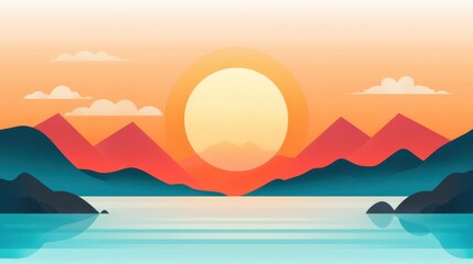 Explore a mystical seaside scene, blending grunge style and vibrant textures for an enchanting visual experience.