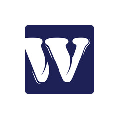 W Letter Logo Business Template