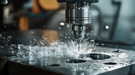 Metalworking - Drills, Splashes, and Precision