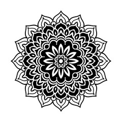 Mandala vector image design 