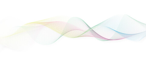 A colorfull webline and valleys is featured 
in an abstract background illustration 