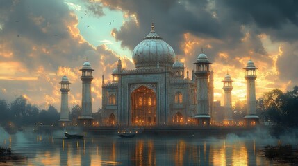 Fototapeta premium India Mosque