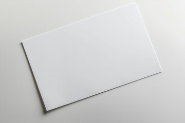 Blank A4 Paper Mockup on Isolated Background created with Generative AI