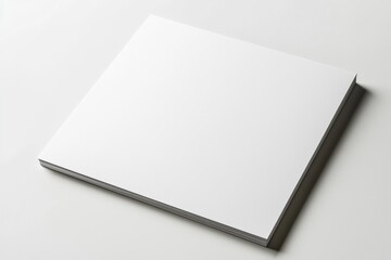 Blank A4 Paper Mockup on Isolated Background created with Generative AI