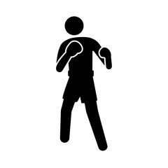 Boxing icon template