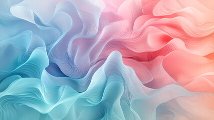 Obraz premium Dynamic Abstract Fluid Art Creative Expression of Liquid Movement and Gradient Colors