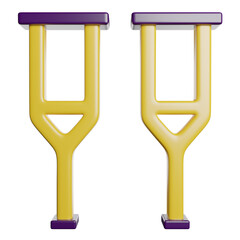 Crutches Medical Injury