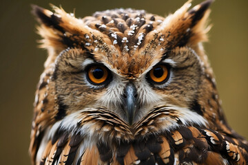 Fototapeta premium great horned owl
