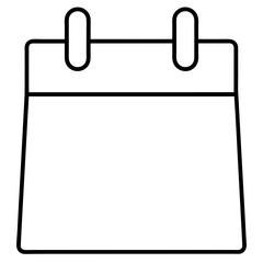 Calendar art vector illustration