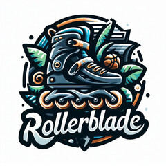 logo club rollerblade, vector, editing