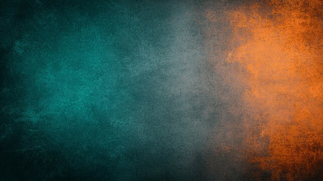 A textured background featuring teal and orange hues, perfect for design projects, websites, and digital art.