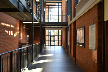 Academic Enhancements: An Information Board Located in a University Building