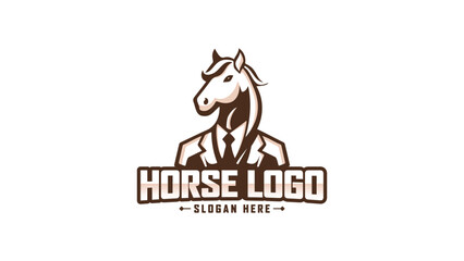 Elegant horse logo icons. Royal stallion symbol design. Equine stables sign. Equestrian brand emblems. Vector illustration