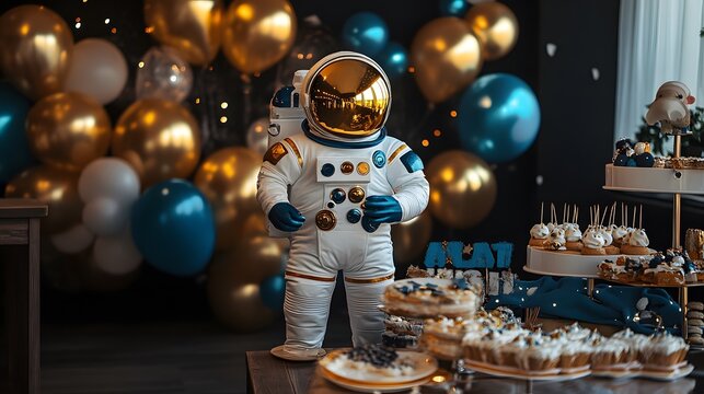 astronaut birthday theme