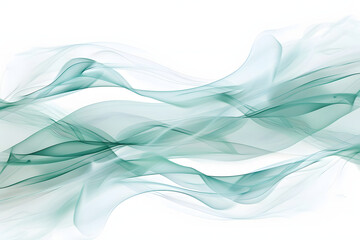 Obraz premium 透明感のあるカラフルな抽象アート：滑らかでエレガントな色の流れ