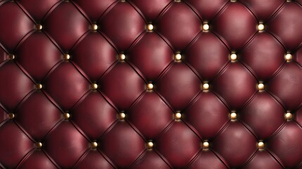 A red quilted leather backdrop background