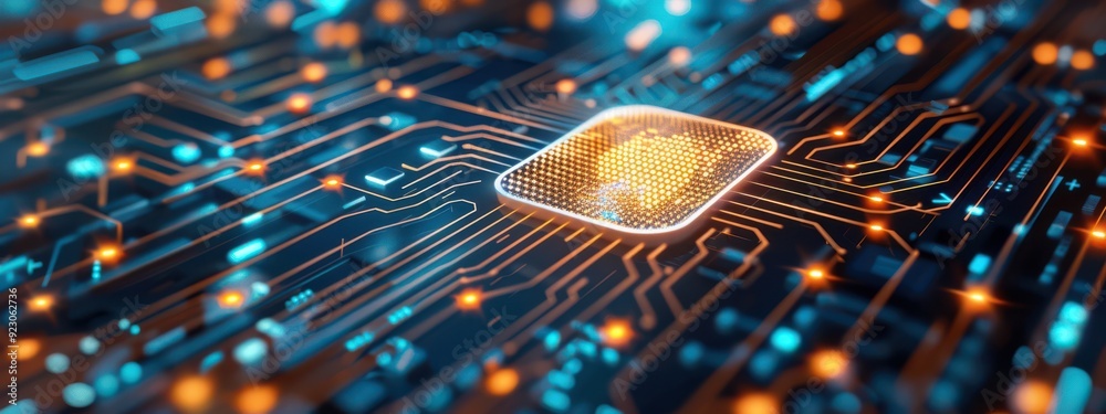 Poster symmetric encryption, holographic pseudonymity, advanced authentication, futuristic interface