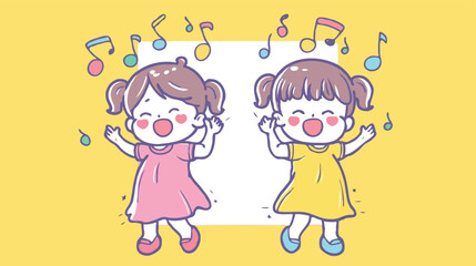 coloring page cartoon character vector illustration 