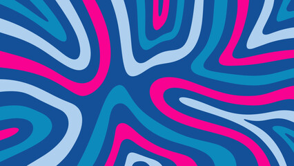 blue and pink abstract background with waves seamless pattern