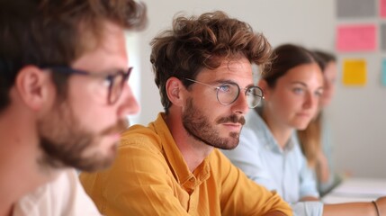 NFT project team brainstorming ideas, creative and collaborative.