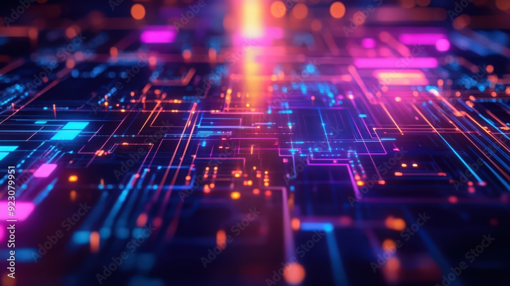 Poster the integration of ai, machine learning, and data science is revolutionizing technology, enabling po
