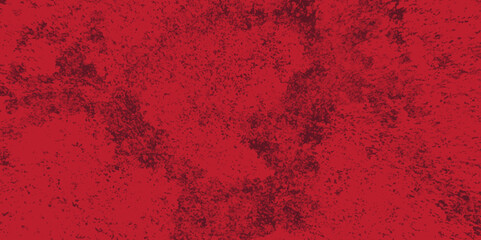 Abstract background with red grunge concrete paint wall texture design. red stone concrete wall background. red dusty plaster concrete wall background. red marble texture.