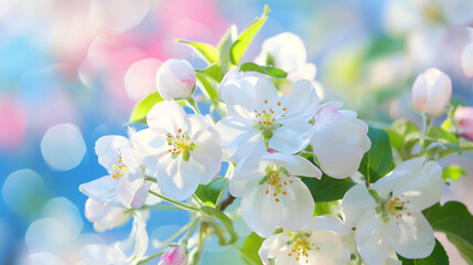 branch with white blossoms