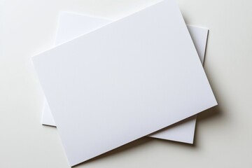 Blank A4 Paper Mockup on Isolated Background created with Generative AI