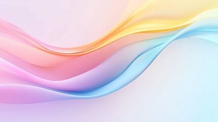 Obraz premium Vibrant Abstract Art Piece with Fluid Motion
