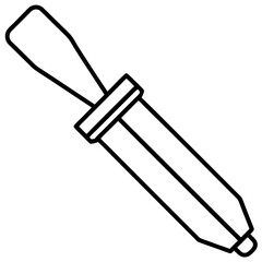 Chisel art vector illustration