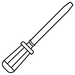 Chisel art vector illustration