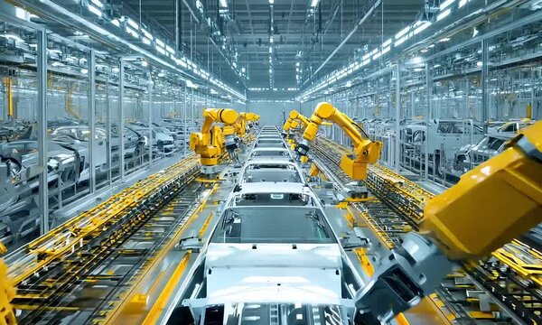 Experience the future of automotive assembly with advanced robotic arms. These machines bring unparalleled accuracy and speed to the car production line