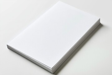 Blank A4 Paper Mockup on Isolated Background created with Generative AI