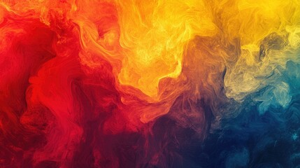 Abstract background with bright, contrasting colors creating a lively and energetic atmosphere. Perfect for banners, social media graphics, and artistic presentations. -