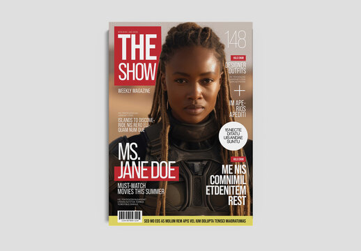 Magazine Cover Template