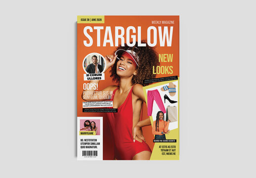 Magazine Cover Template