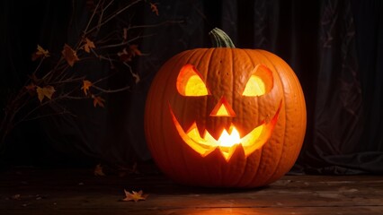 Fototapeta premium halloween jack o lantern