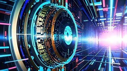 abstract background Generative Ai 