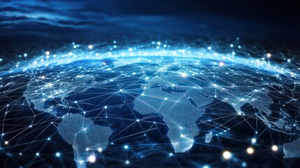 Communication technology with global internet network connected