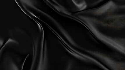 Fototapeta premium Minimalist black background with an elegant sheen effect, ideal for creating a modern and sophisticated visual style. -