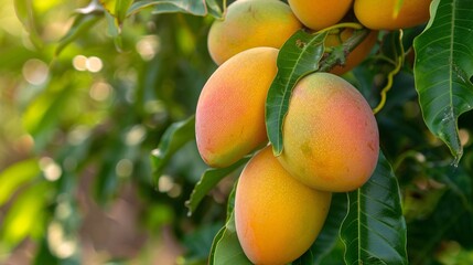 Premature Golden Mango - Delectable succulent type of mango matures ahead of schedule.