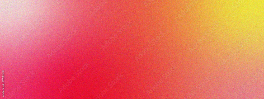 Aufkleber abstract grainy background in various colors. gradient design with copy space. orange blue pink grai