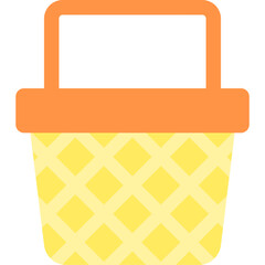 Obraz premium Picnic Basket Icon