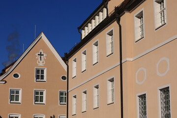Ansicht des Klosters Beuron auf der Schwäbischen Alb in Baden-Württemberg