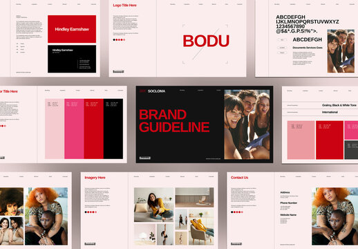 Brand Guideline Presentation Template