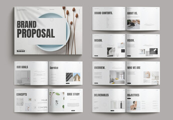 Minimal Proposal Brand Layout