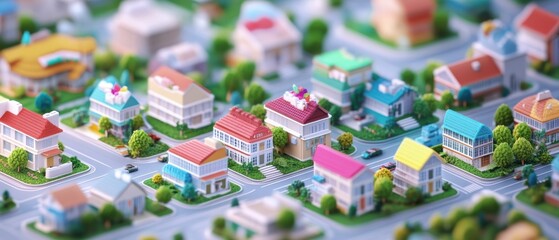 Urban Edible Landscapes: Isometric Closeup of a City Area with Sustainable Food Gardens