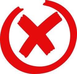 Fototapeta premium A bold, red 